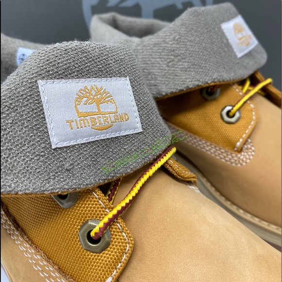 Timberland Courma Roll Top Boot Wheat Nubuck k/W - Picture 3 of 16
